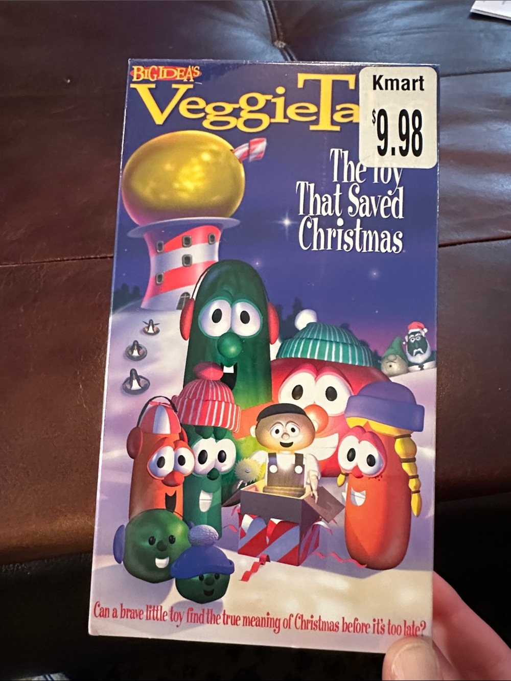 Veggie Tales New Sealed The Toy That Saved Christmas VHS